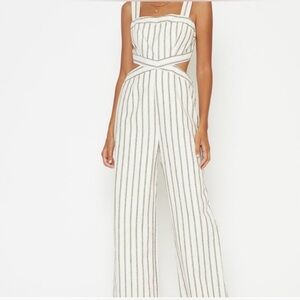 4SI3NNA Esmeralda Cutout Jumpsuit